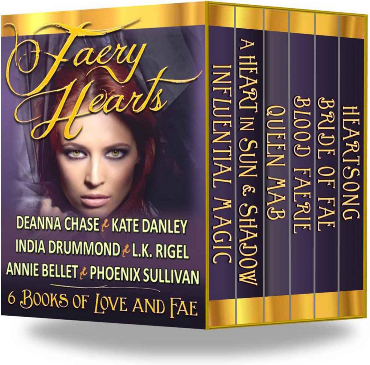 Faery Hearts 6 Books Of Love And Fae Deanna Chase India Drummond Kate Danley Lk Rigel Annie Bellet Phoenix Sullivan