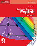 Cambridge Checkpoint English Coursebook 9 Cambridge International Examinations 9th Edition Cox