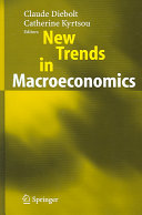 New Trends In Macroeconomics 2005th Edition Claude Diebolt