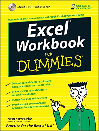 Excel Workbook For Dummies 1st Edition Greg Harvey