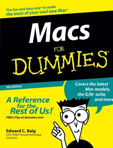 Macs For Dummies 9th Edition Baig Edward C