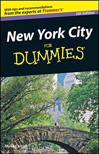 New York City For Dummies Fifth Ediotion 5th Myka Carroll