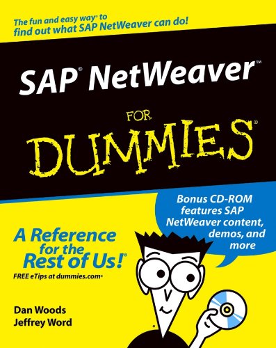 Sap Netweaver For Dummies 1st Edition Dan Woods