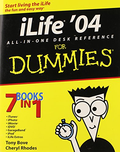 Ilife 04 Allinone Desk Reference For Dummies 1st Tony Bove