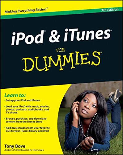 Ipod And Itunes For Dummies 7th Edition Bove Tony