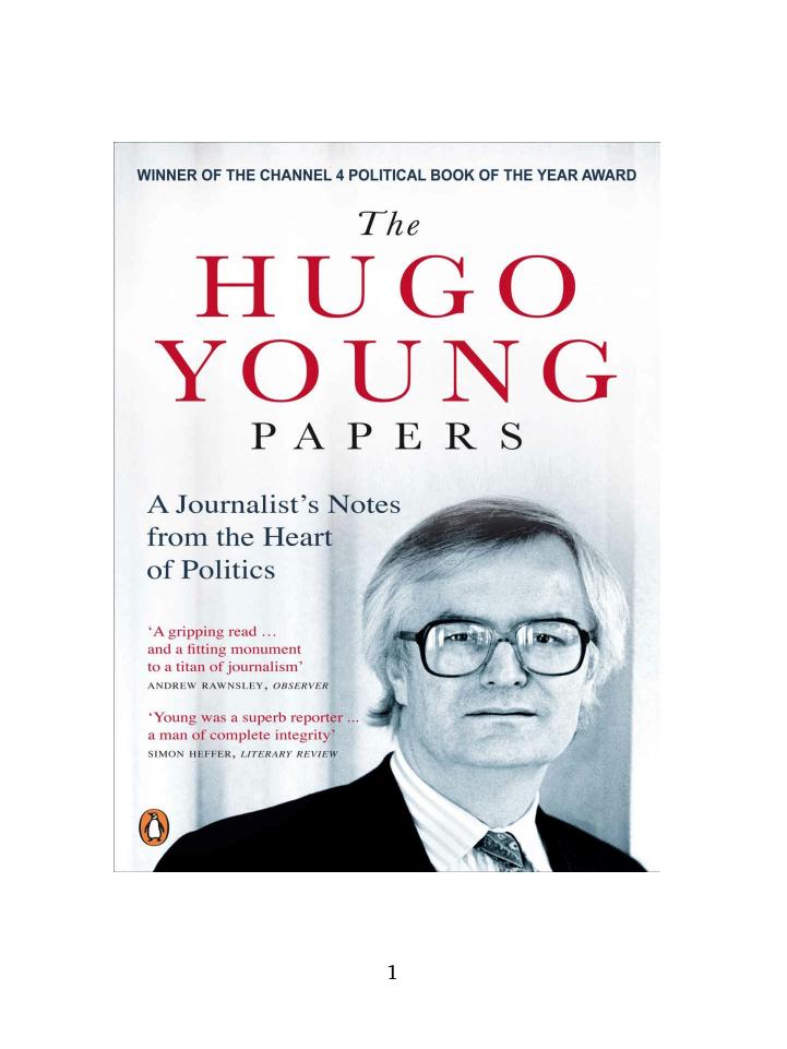 The Hugo Young Papers Hugo Young Young Hugo