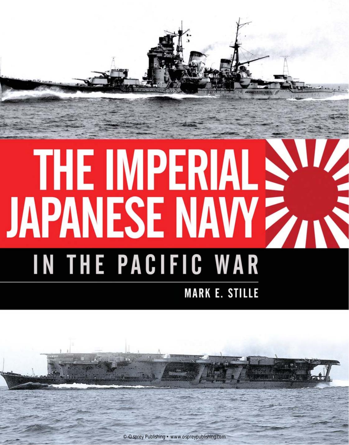 The Imperial Japanese Navy In The Pacific War 1st Mark Stille