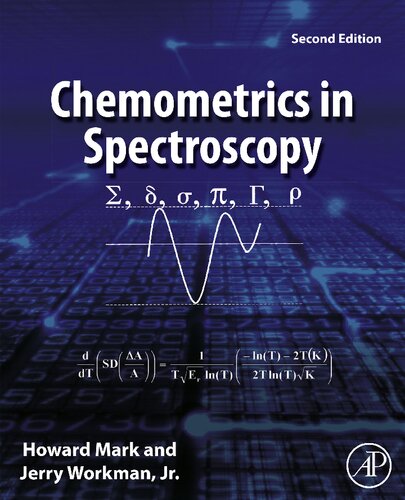 Chemometrics In Spectroscopy Second Edition 2nd Edition Howard Mark