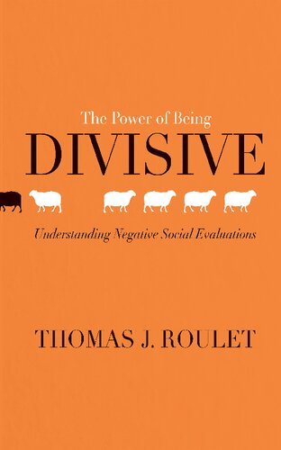 The Power Of Being Divisive Understanding Negative Social Evaluations Thomas Roulet