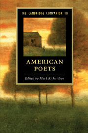 The Cambridge Companion To American Poets Mark Richardson
