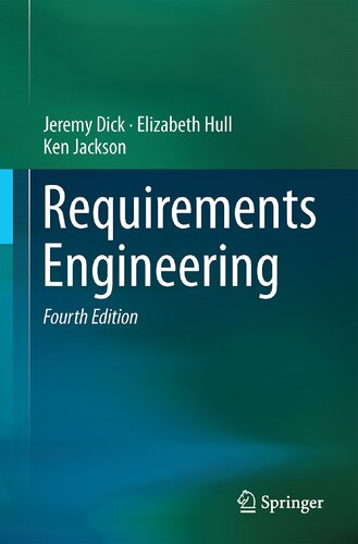 Requirements Engineering 4th Ed 2017 Jeremy Dick Elizabeth Hull
