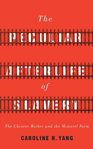 The Peculiar Afterlife Of Slavery The Chinese Worker And The Minstrel Form 1st Edition Caroline H Yang