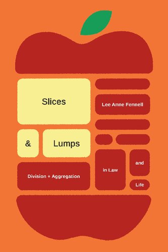 Slices And Lumps Division And Aggregation In Law And Life 1st Edition Lee Anne Fennell