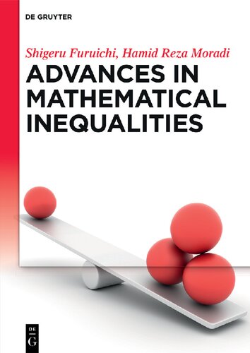 Advances In Mathematical Inequalities Hamid Furuichi Shigeru Reza Moradi