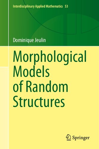 Morphological Models Of Random Structures 1st Ed 2021 Dominique Jeulin