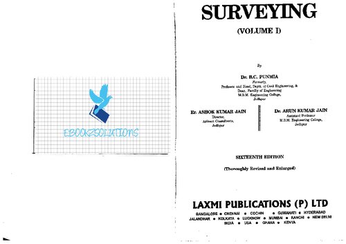 Surveying Vol 1 17th Revised Bc Punmia
