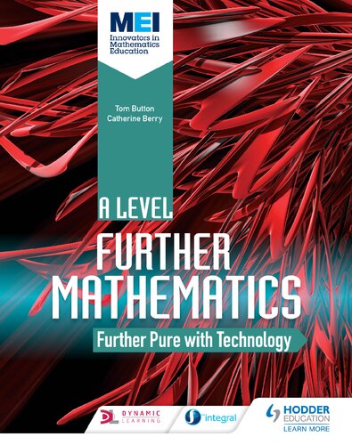 Mei Further Maths Further Pure Maths With Technology Tom Button