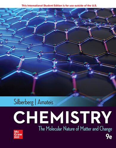 Ise Chemistry The Molecular Nature Of Matter And Change 9th Edition Martin Silberberg