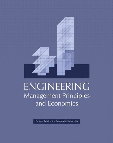 Engineering Management Principles And Economics Etext Third Niall M Fraser
