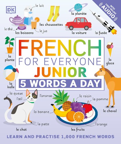 French For Everyone Junior 5 Words A Day Dk