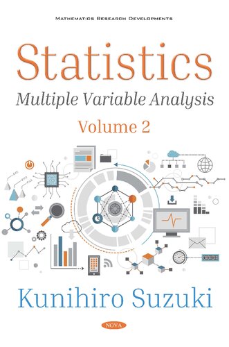 Statistics Volume 2 Multiple Variable Analysis Kunihiro Suzuki
