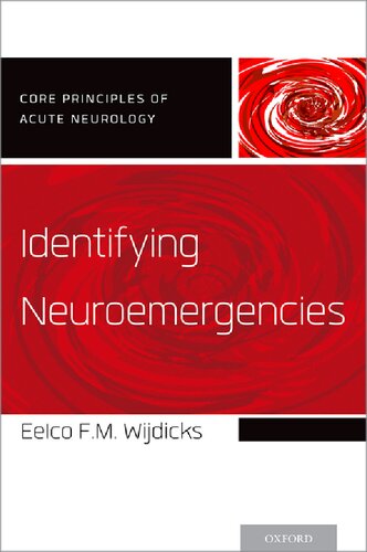 Identifying Neuroemergencies 1st Edition Eelco Fm Wijdicks