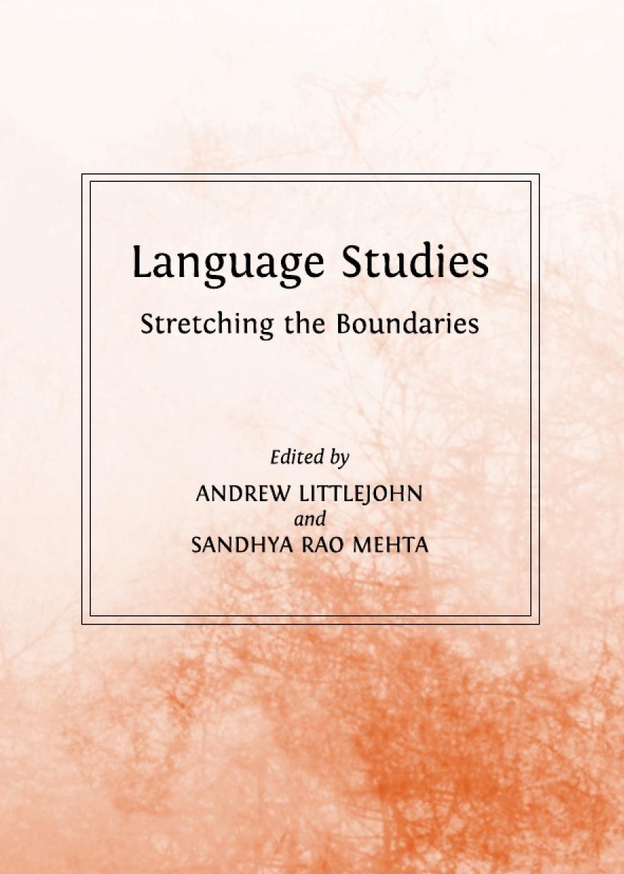 Language Studies Stretching The Boundaries Unabridged Sandhya Rao Mehta Editor
