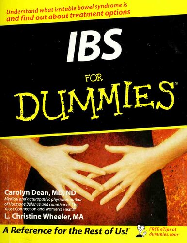 Ibs For Dummies Us Edition 1st Edition Carolyn Dean L Christine Wheeler