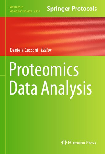 Proteomics Data Analysis Daniela Cecconi
