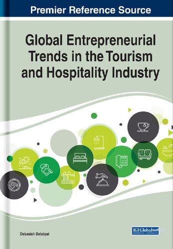 Global Entrepreneurial Trends In The Tourism And Hospitality Industry Debasish Batabyal
