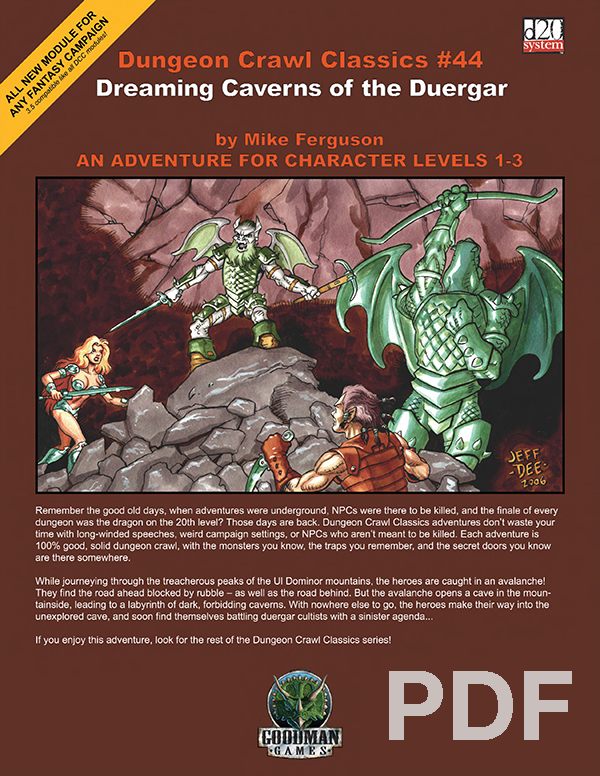 Dungeon Crawl Classics 44 Ferguson Michael