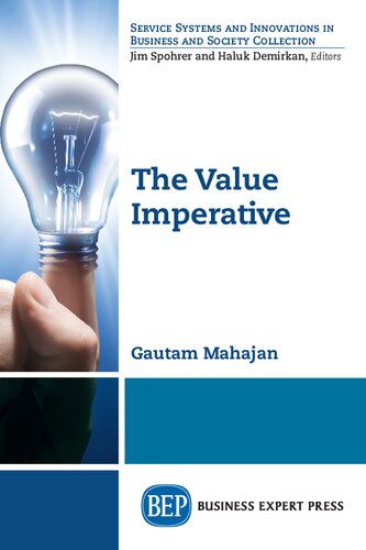 The Value Imperative Gautam Mahajan Author