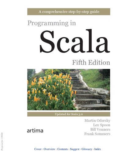 Programming In Scala Fifth Edition 5th Edition Martin Odersky