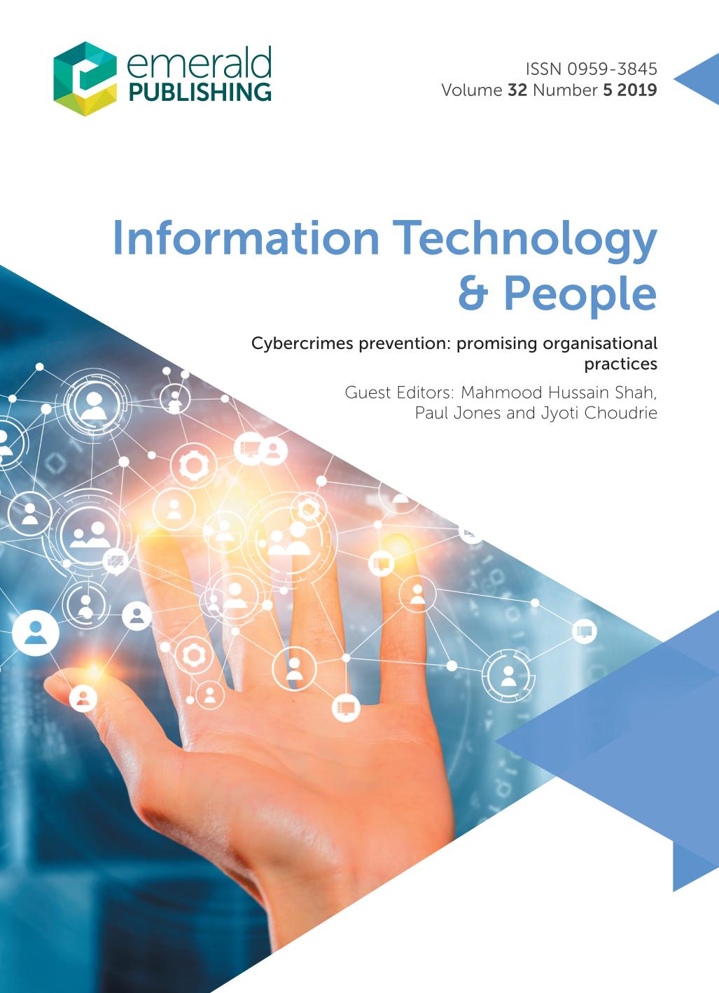 Cyber Crimes Prevention Promising Organisational Practices Information Technology People Mahmood Shah