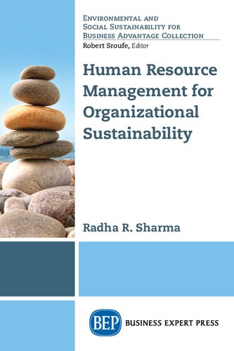 Human Resource Management For Organizational Sustainability Radha R Sharma Author