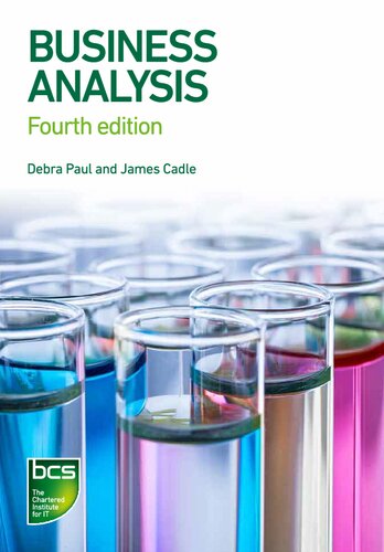 Business Analysis 4th Edition Debra Paul James Cadle
