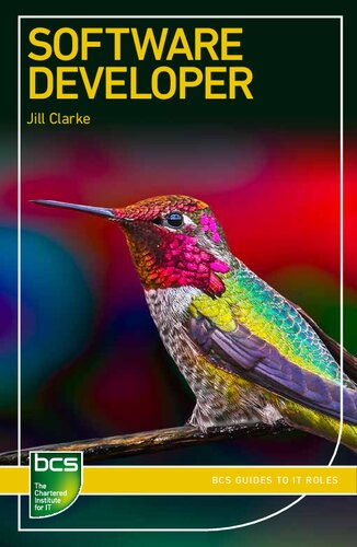 Software Developer Bcs Guides To It Roles Jill Clarke