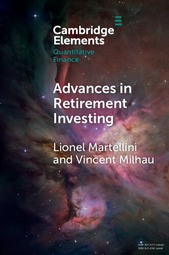 Advances In Retirement Investing Lionel Martellini Vincent Milhau