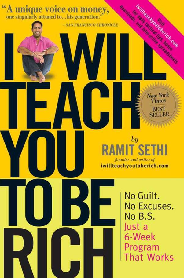 I Will Teach You To Be Rich Ramit Sethi Sethi Ramit