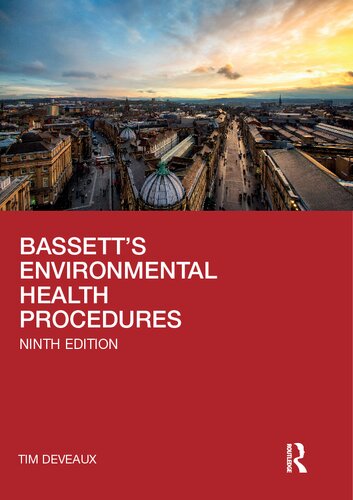 Bassetts Environmental Health Procedures 9th Edition Wh Bassett