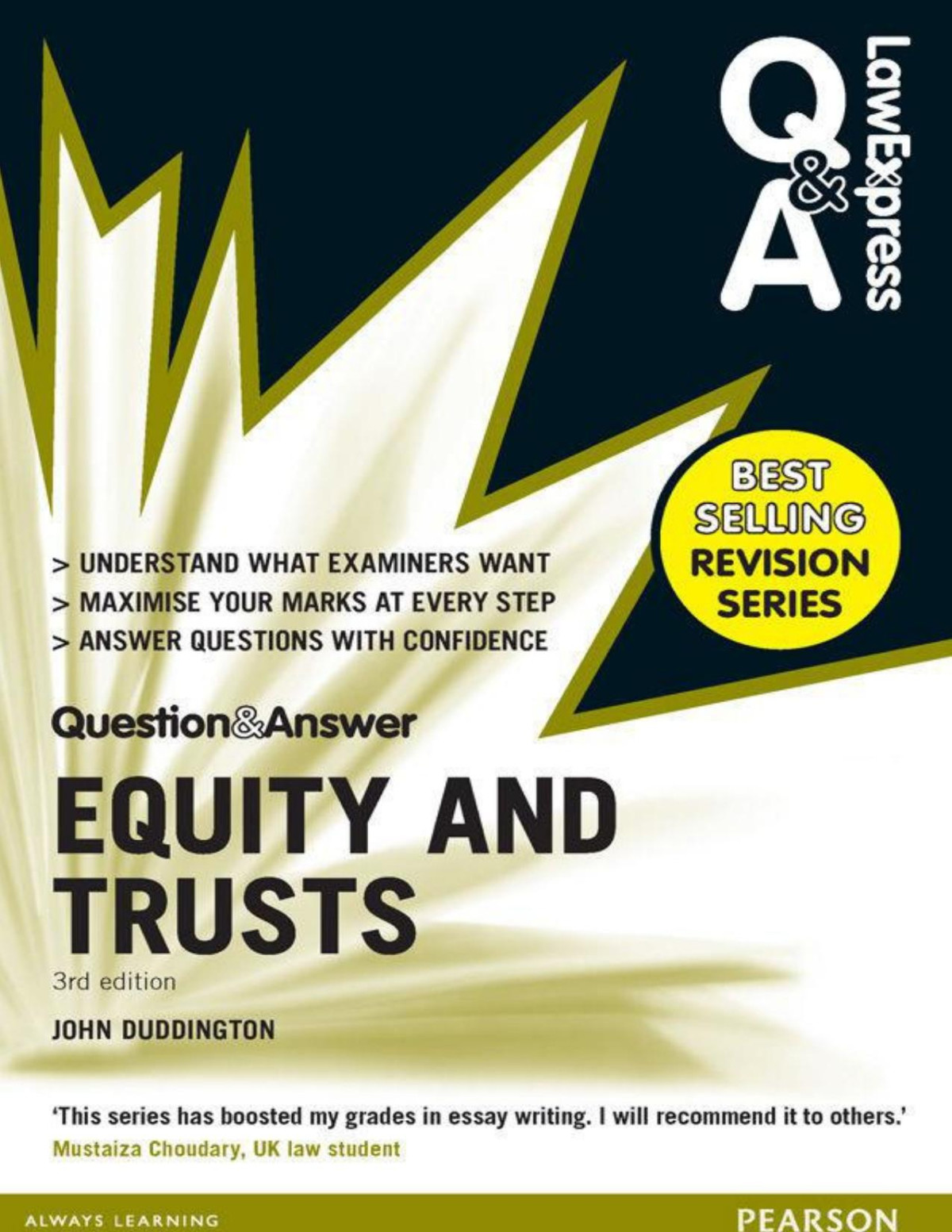 Law Express Question And Answer Equity And Trustsqa Revision Guide Law Express Questions Answers John Duddington Duddington