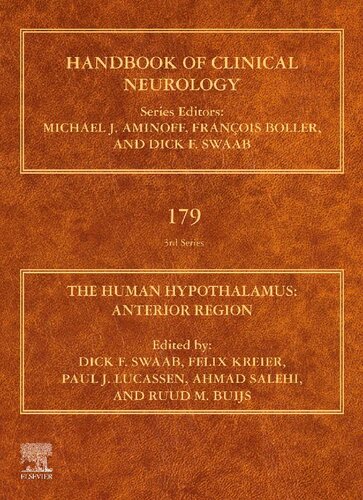 The Human Hypothalamus Anterior Region Dick F Swaab Felix Kreier