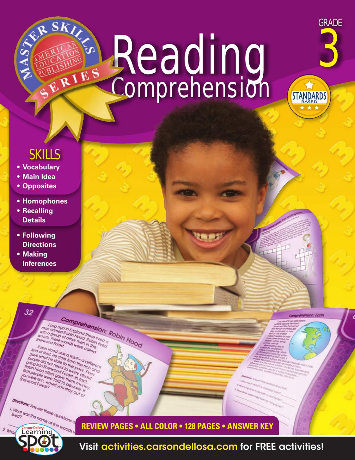 Master Skills Reading Comprehension 3 American Education Publishing Publishing