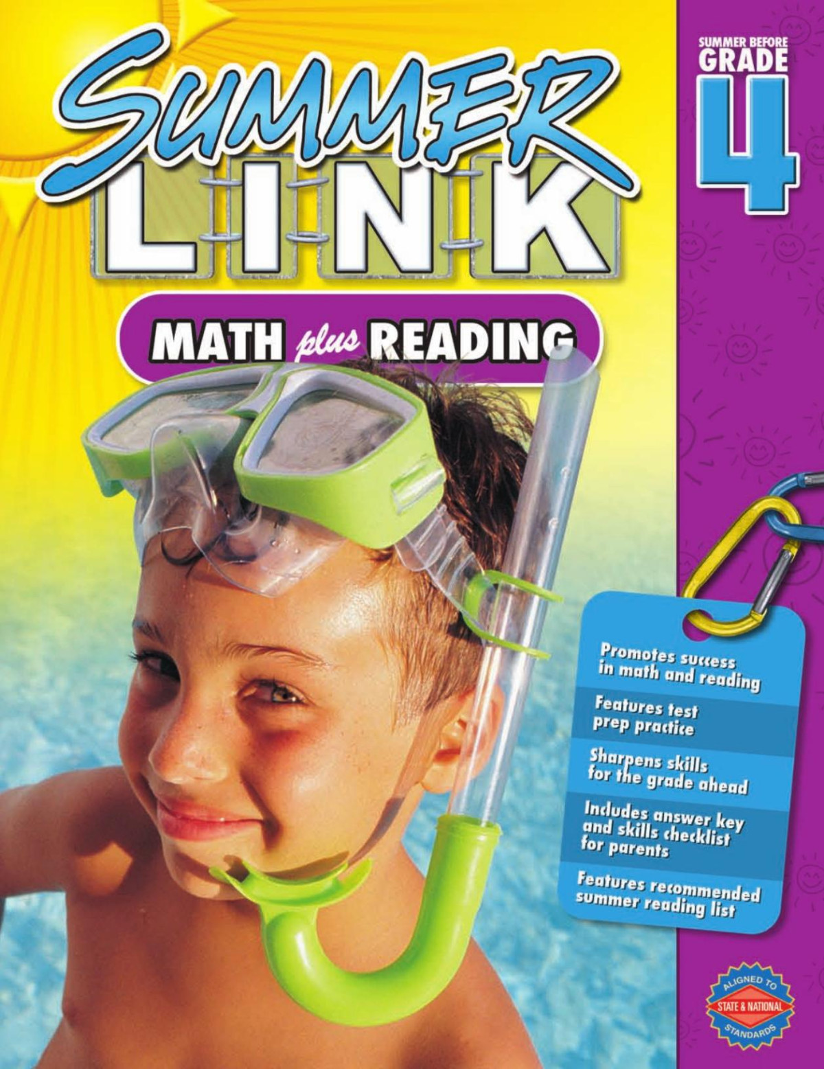 Summer Link Math Plus Reading 4 American Education Publishing Publishing