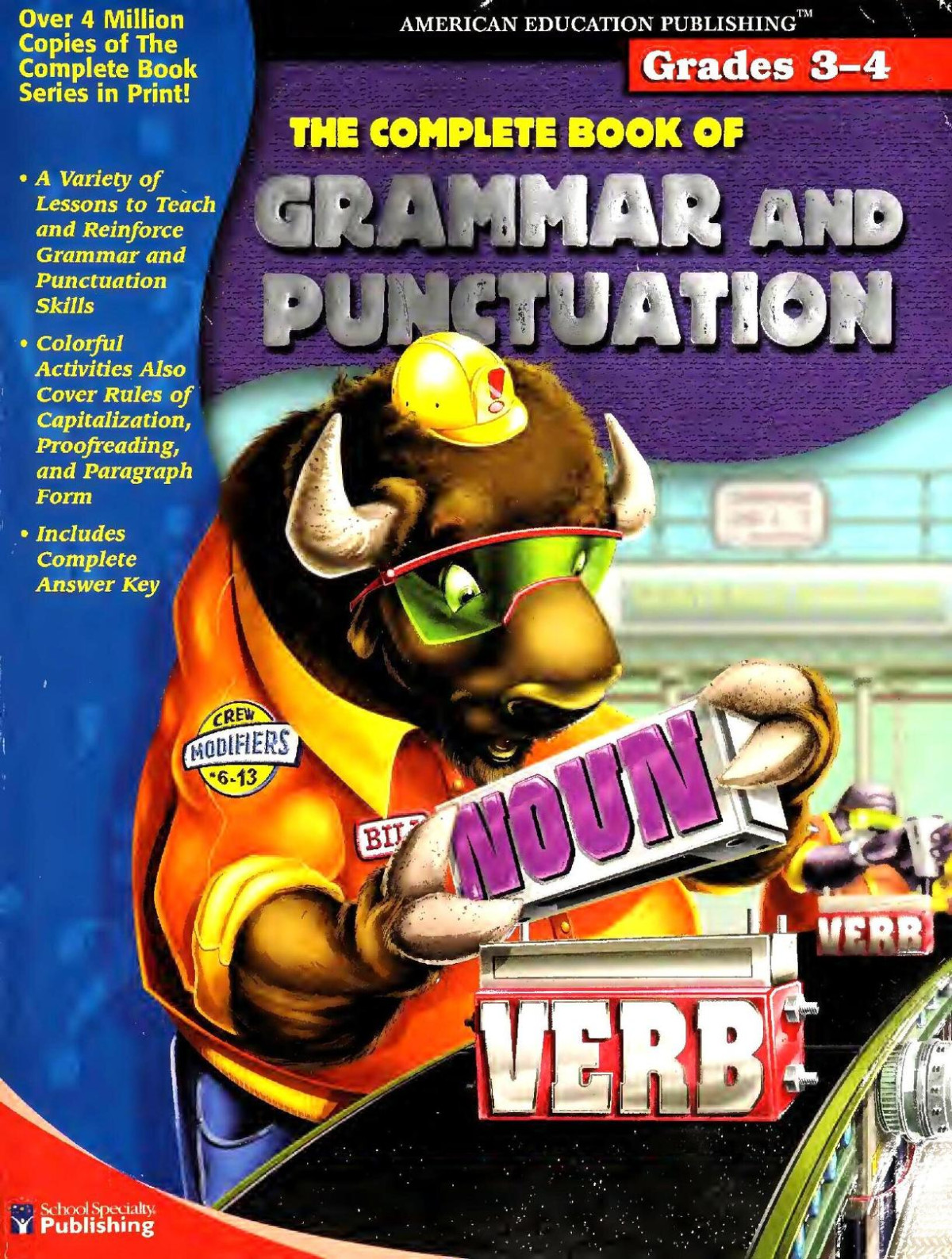 The Complete Book Of Grammar And Punctuation Grade 34 American Education Publishing