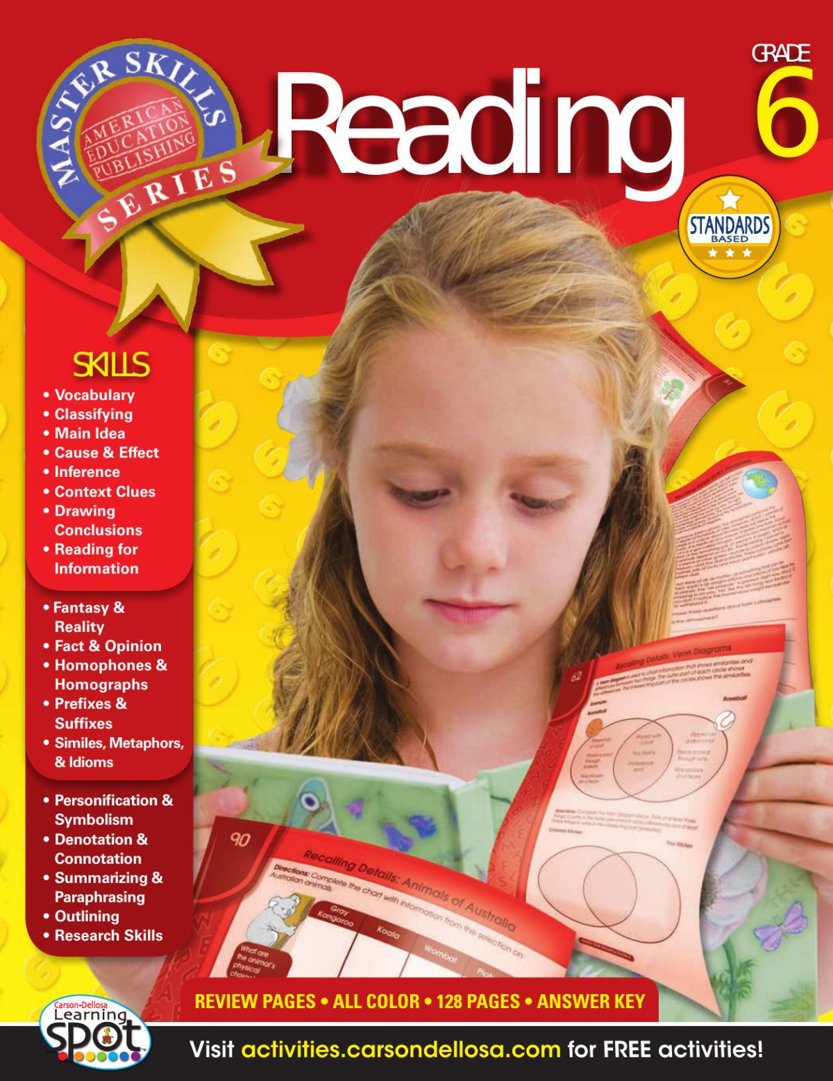 Master Skills Reading G6 American Education Publishing Publishing