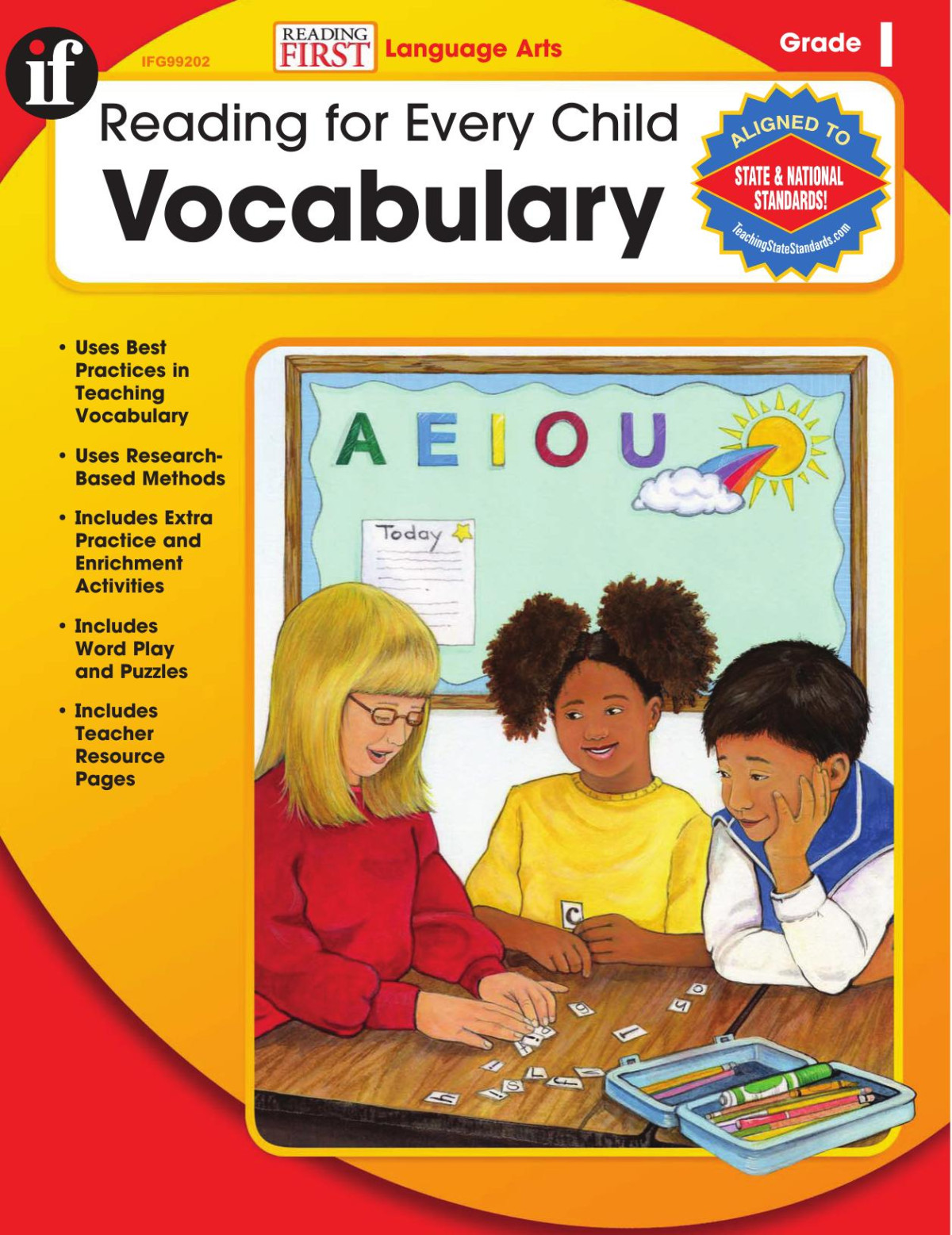 Reading For Every Child Vocabulary Grade 1 Carsondellosa Publishing Publishing