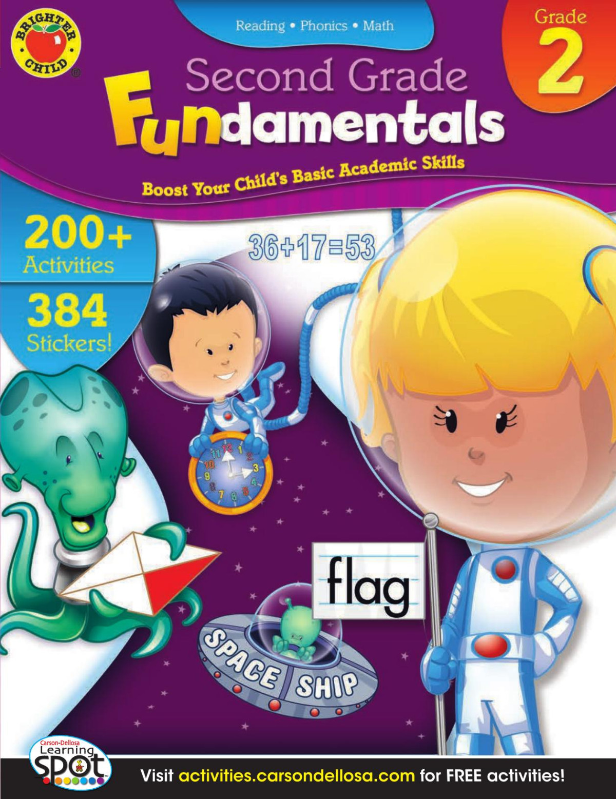 Fundamentals Second Grade Fundamentals Grade 2 Brighter Child Carsondellosa Publishing Child