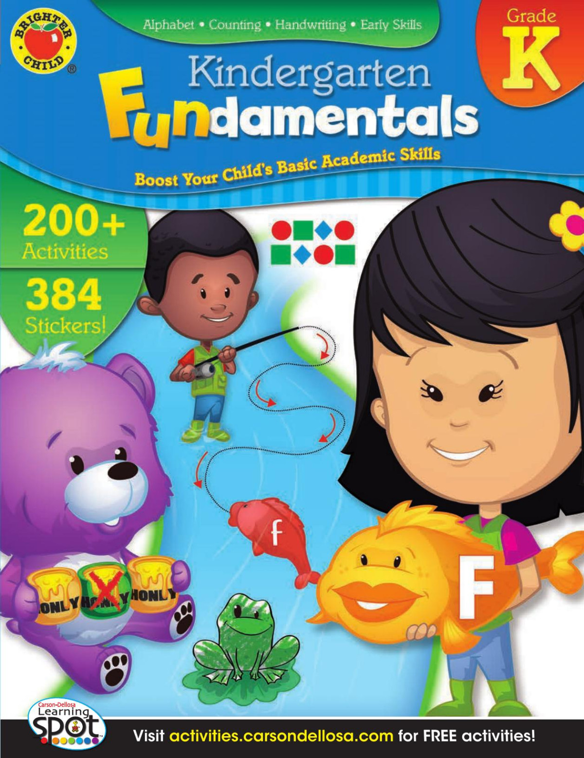 Fundamentals Kindergarten Fundamentals Grade K Brighter Child Carsondellosa Publishing Child