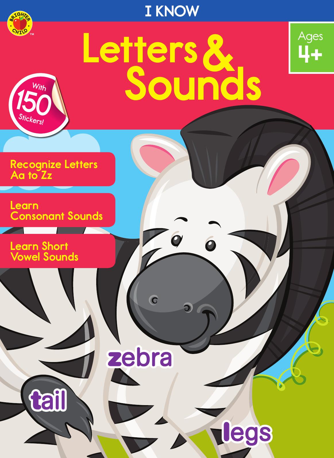 I Know Letters Sounds Brighter Child Carsondellosa Publishing Child